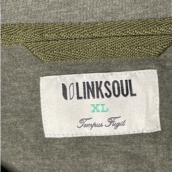 Linksoul 1905 Custom Quarter Zip Lightweight Jacket XL NEW - Picture 6 of 12